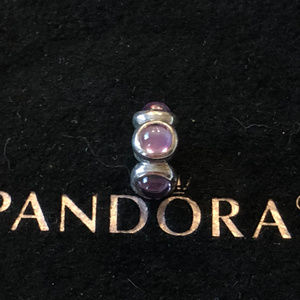 Pandora Purple Moonstone Cabochon Charm